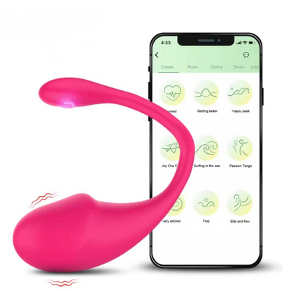 VIBRADOR DE PUNTO G - CONTROL REMOTO POR APLICACION