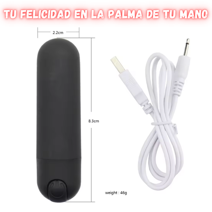 MINI VIBRADOR CONSOLADOR RECARGABLE