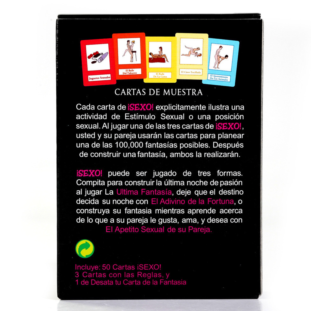 CARTAS DE POSICION SEXUAL EN ESPAÑOL