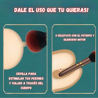 POTENTE VIBRADOR CEPILLO DE MAQUILLAJE